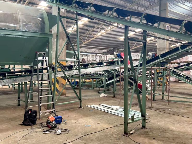 Roller Extrusion Granulation Production Line