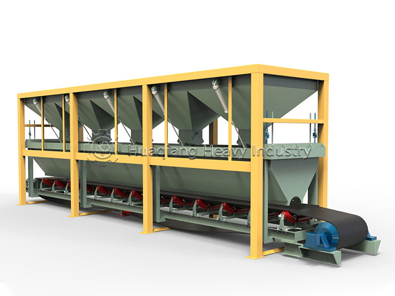 Multiple Silos Single Weigh Static Automatic Batching System