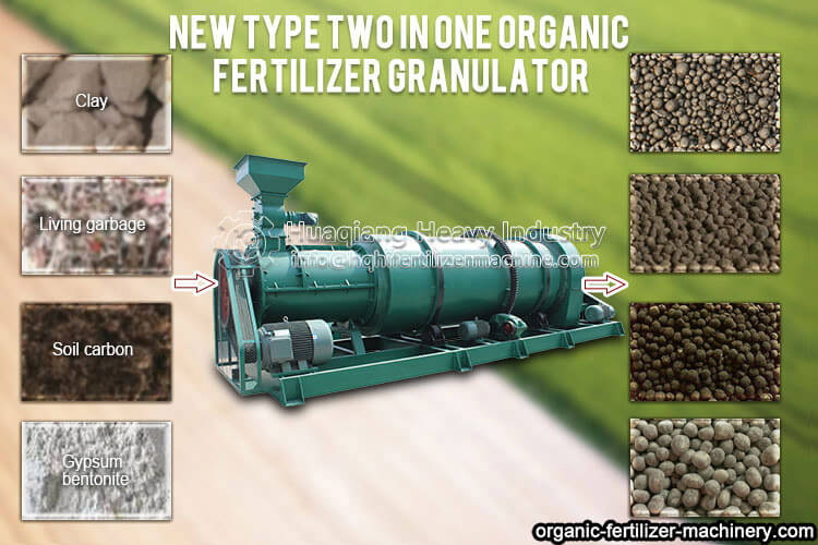 NPK organic fertilizer granulator