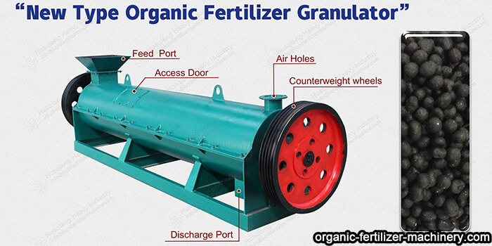 bio organic fertilizer granulator
