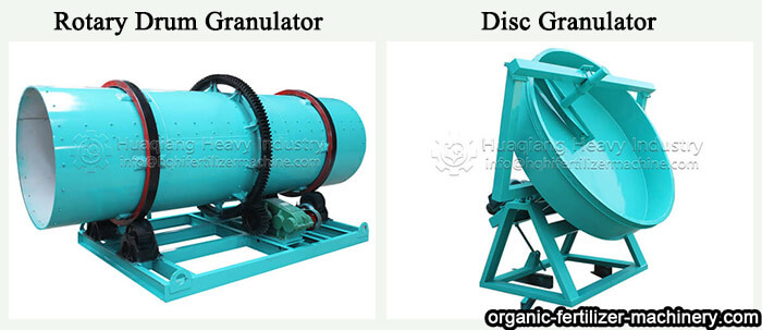 Similarities and differences between disc granulator and drum granulator Disc-and-drum-granulator