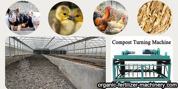 turning machine for fermenting organic fertilizer