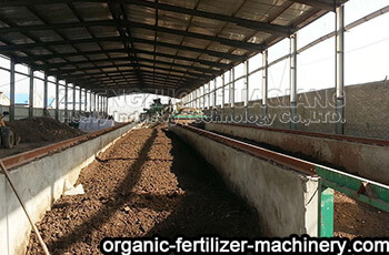 organic fertilizer production equipment site