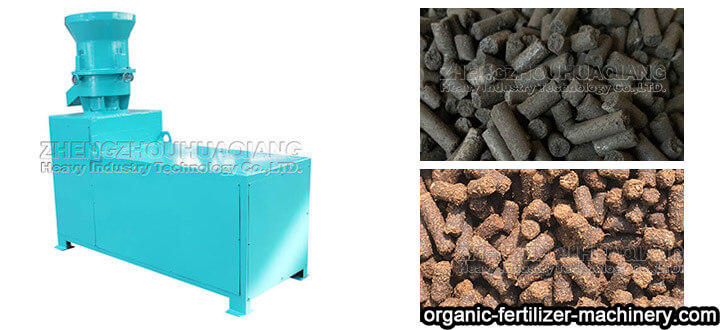 flat die granulator for organic fertilizer and feed