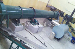 Installation of dryer, cooler, coating machine in fertilizer production line