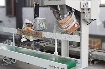 powder and particle packing machine