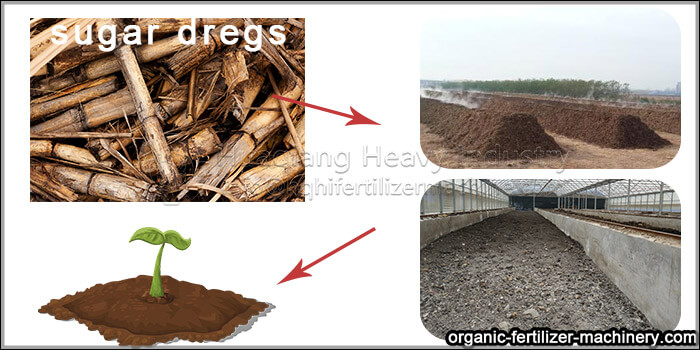 sugar dregs make organic fertilizer