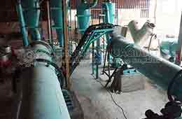 Egypt organic fertilizer production line installation site