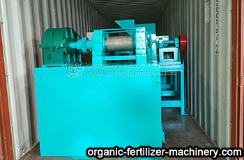 Roller granulator fertilizer making machine sold to Nigeria