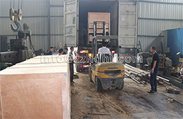 Russia Organic Fertilizer Powder Production Line Containers Loading In Tianci Factory