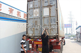 Russia Organic Fertilizer Powder Production Line Containers Loading In Tianci Factory