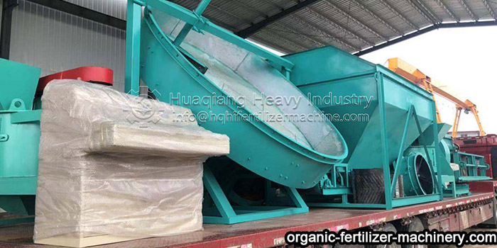 Delivery Site of Organic Fertilizer Granulation Production Equipment Delivery-organic-fertilizer-granulation-equipment