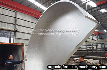disc fertilizer granulator sent to Colombia
