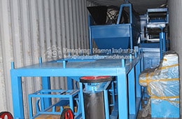 Fertilizer production machinery shipped to Jordan