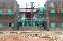 NPK fertilizer production line site