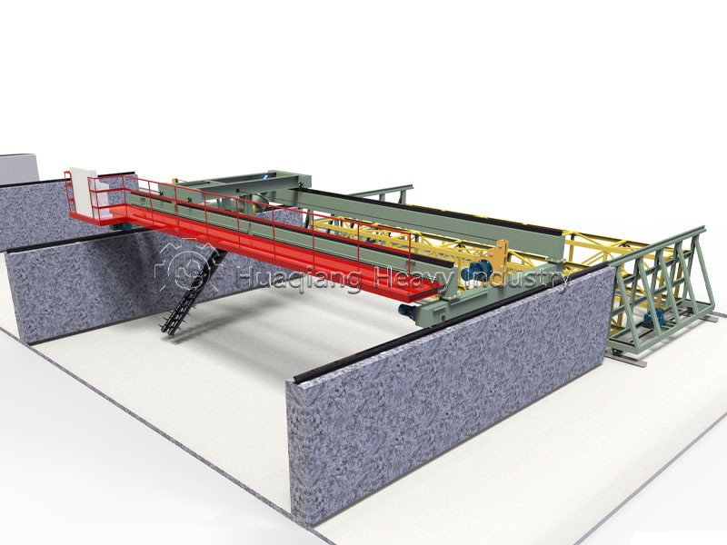 Double Screws Compost Turning Machine