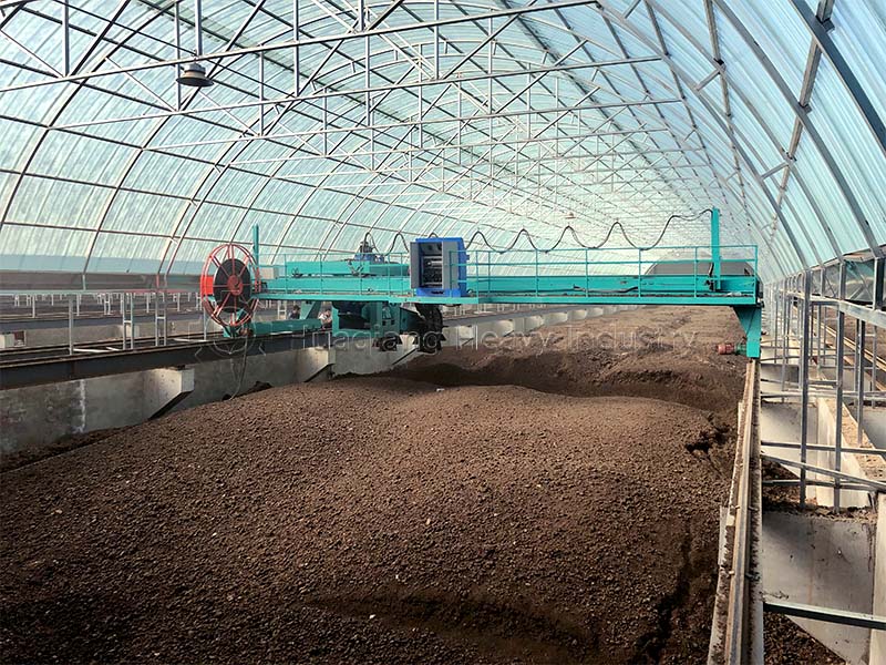 Large Wheel Compost Turner