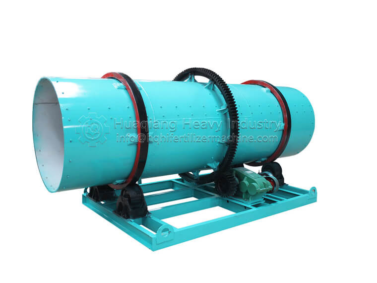 Fertilizer equipment drum granulator solves the problem of wall sticking Rotary-drum-granulator1