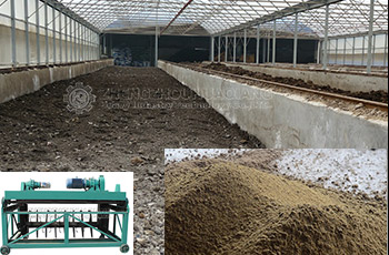 organic fertilizer with groove fermentation machine